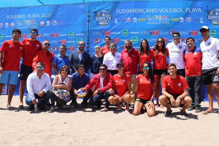 DIEZ PAÍSES COMPETIRÁN EN EL SUDAMERICANO DE VOLEIBOL PLAYAS COQUIMBO 2020