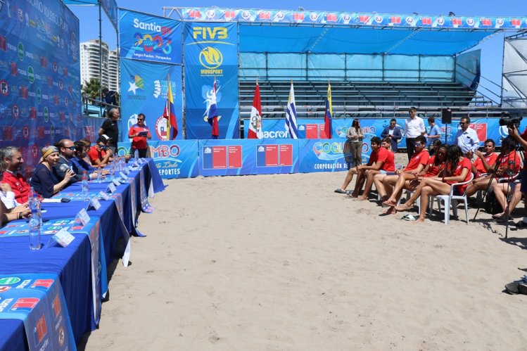 DIEZ PAÍSES COMPETIRÁN EN EL SUDAMERICANO DE VOLEIBOL PLAYAS COQUIMBO 2020 DIEZ PAÍSES COMPETIRÁN EN EL SUDAMERICANO DE VOLEIBOL PLAYAS COQUIMBO 2020