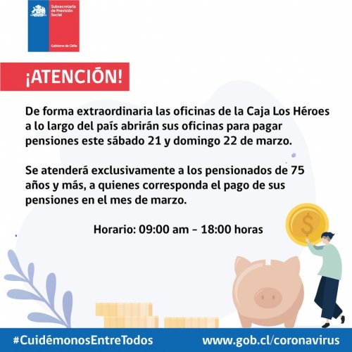 Pensionados del IPS de 75 y más años: sucursales de pago Los Héroes abiertas el fin de semana Pensionados del IPS de 75 y más años: sucursales de pago Los Héroes abiertas el fin de semana