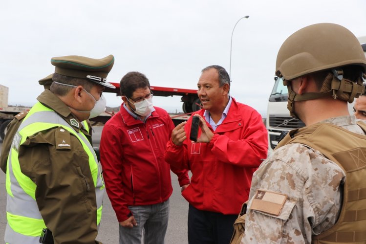 CON AMPLIO DESPLIEGUE MÉDICO Y DE SEGURIDAD COMIENZA A OPERAR LA ADUANA SANITARIA