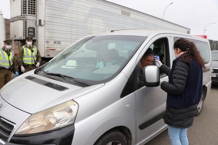 CON AMPLIO DESPLIEGUE MÉDICO Y DE SEGURIDAD COMIENZA A OPERAR LA ADUANA SANITARIA