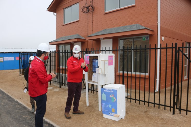 AUTORIDADES REGIONALES FISCALIZAN MEDIDAS SANITARIAS EN LA CONSTRUCCIÓN DE VIVIENDAS SOCIALES