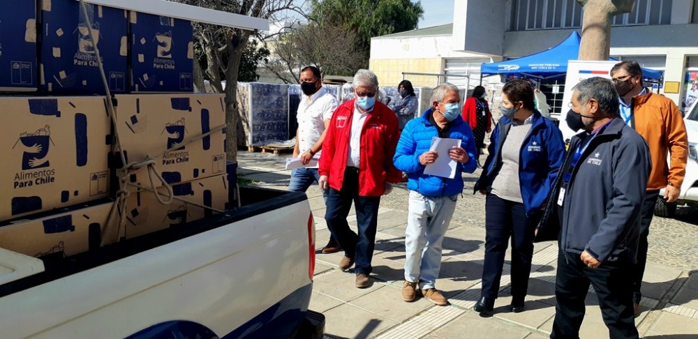 GREMIO DE TRANSPORTISTAS RECIBIRÁ MÁS DE 6 MIL CAJAS DE ALIMENTOS