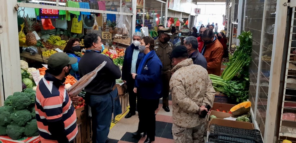 FERIA MODELO DE OVALLE FORTALECE SUS MEDIDAS DE PREVENCIÓN CONTRA EL COVID19