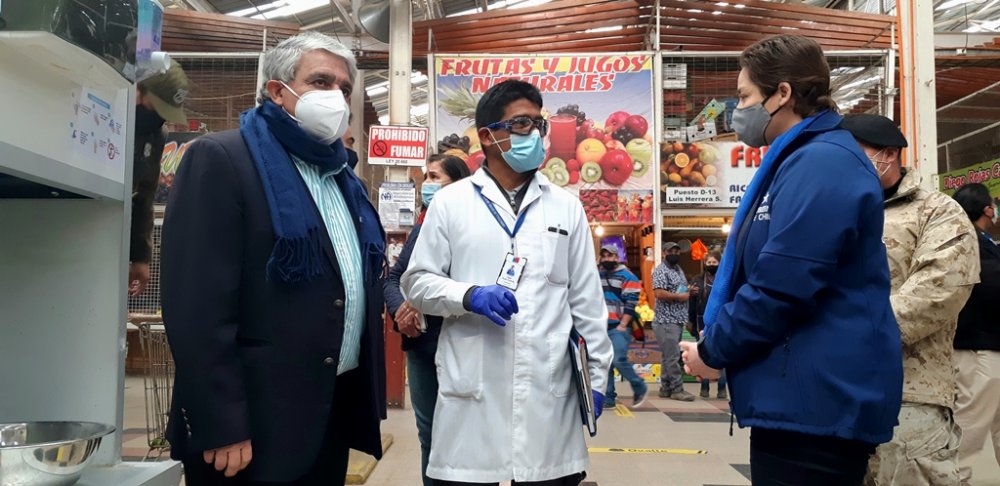 FERIA MODELO DE OVALLE FORTALECE SUS MEDIDAS DE PREVENCIÓN CONTRA EL COVID19