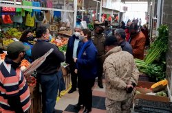 FERIA MODELO DE OVALLE FORTALECE SUS MEDIDAS DE PREVENCIÓN CONTRA EL COVID19