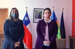 INTENDENTA LUCÍA PINTO PRESENTA A LA NUEVA ASESORA REGIONAL DEL MINISTERIO DE HACIENDA