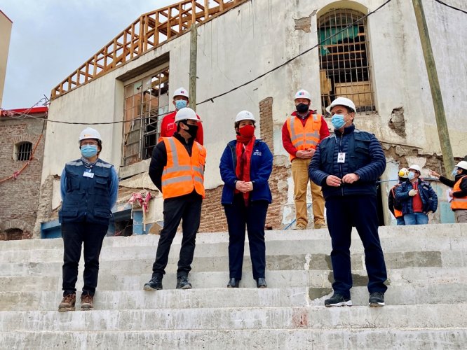 OBRAS PÚBLICAS SIGUEN SU AVANCE BAJO ESTRICTOS PROTOCOLOS DE SEGURIDAD ANTE LA PANDEMIA DEL COVID-19