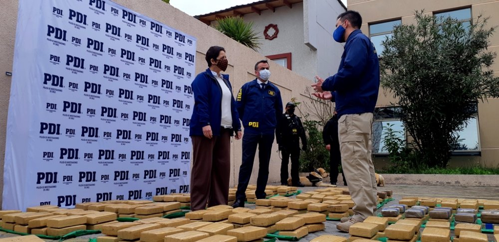 PDI DECOMISA EN LA SERENA MÁS DE 400 KILOS DE MARIHUANA TIPO CRIPY