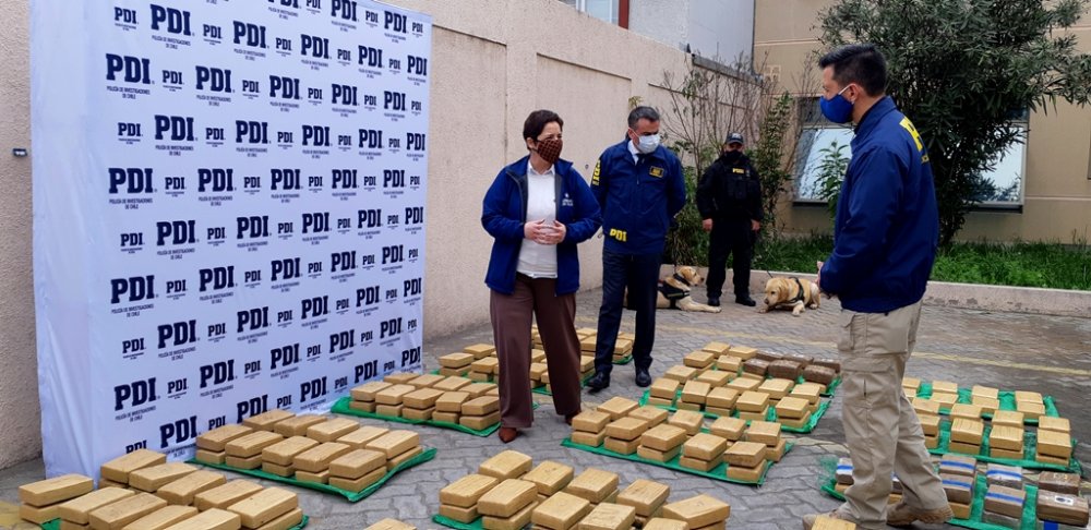 PDI DECOMISA EN LA SERENA MÁS DE 400 KILOS DE MARIHUANA TIPO CRIPY