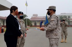 EJÉRCITO CONMEMORA UN NUEVO ANIVERSARIO PATRIO EN UNA SENCILLA Y SIMPLE CEREMONIA