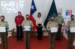 GOBIERNO CERTIFICA A CARABINEROS Y ALUMNOS DE SU ESCUELA DE FORMACIÓN EN PREVENCIÓN DE LA VIOLENCIA DE GÉNERO