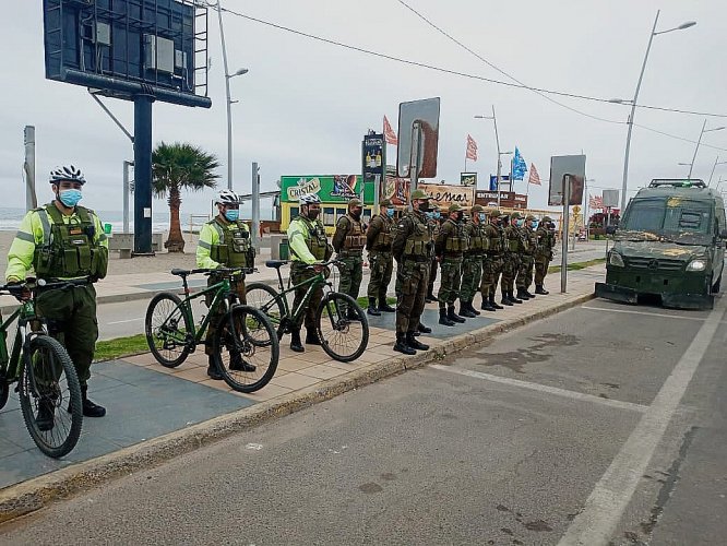 CON 100 EFECTIVOS DE CARABINEROS SE REFORZARÁ LA SEGURIDAD EN LA REGIÓN DURANTE EL VERANO