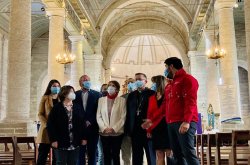 INAUGURAN OBRAS DE EMERGENCIA CON LAS QUE SE RESTAURÓ LA CATEDRAL DE LA SERENA TRAS SISMOS DE 2015 Y 2019