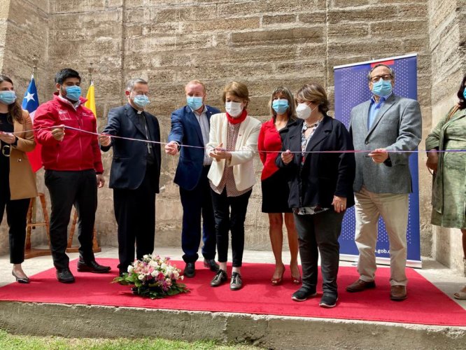 INAUGURAN OBRAS DE EMERGENCIA CON LAS QUE SE RESTAURÓ LA CATEDRAL DE LA SERENA TRAS SISMOS DE 2015 Y 2019