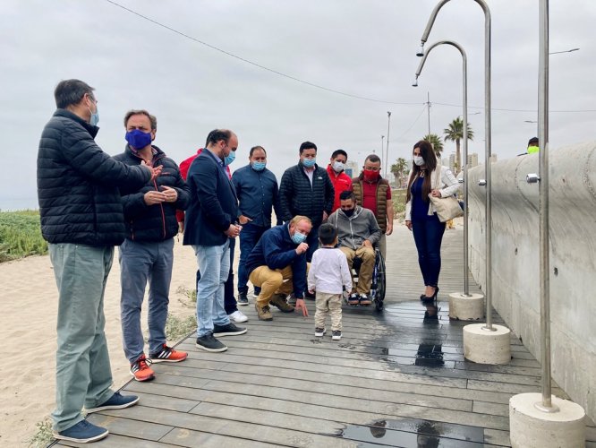 ENTREGAN A LA COMUNIDAD PRIMER TRAMO DEL RECONSTRUIDO PASEO DE LA COSTANERA DE COQUIMBO