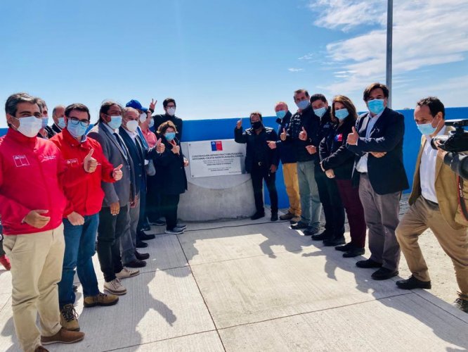 PESCADORES DE HUENTELAUQUÉN YA CUENTAN CON MODERNA CALETA QUE POTENCIARÁ SU ACTIVIDAD