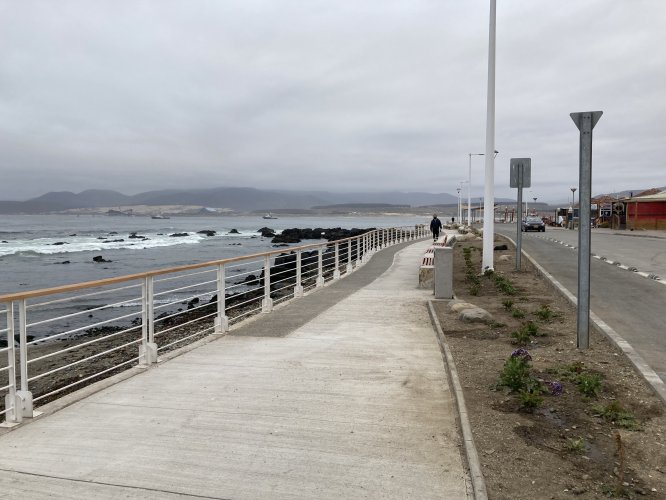 MEJORADO PASEO PEATONAL DE LA COSTANERA DE LOS VILOS POTENCIARÁ A LAS CALETAS DE SAN PEDRO Y LAS CONCHAS