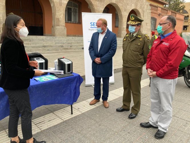 REGIÓN DE COQUIMBO CONTARÁ CON TRES NUEVOS EQUIPOS PARA CONTROLAR EL CONSUMO DE SUSTANCIAS ILÍCITAS EN CONDUCTORES