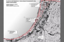 DEFINEN PLAN DE CONTINGENCIA Y DESCONGESTIONAMIENTO VIAL PARA LA AVENIDA DEL MAR Y COSTANERA