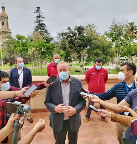 INTENDENTE PABLO HERMAN: “LUEGO DE ESTE RETROCESO EN EL PASO A PASO, EL DESAFÍO ES TRABAJAR TODOS JUNTOS Y DISMINUIR LOS CONTAGIOS PARA AVANZAR"