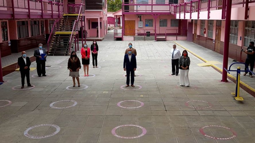 SUPERVISAN IMPLEMENTACIÓN DE PROTOCOLOS EN ESTABLECIMIENTOS EDUCACIONALES PARA EL INICIO DEL AÑO ESCOLAR SUPERVISAN IMPLEMENTACIÓN DE PROTOCOLOS EN ESTABLECIMIENTOS EDUCACIONALES PARA EL INICIO DEL AÑO ESCOLAR