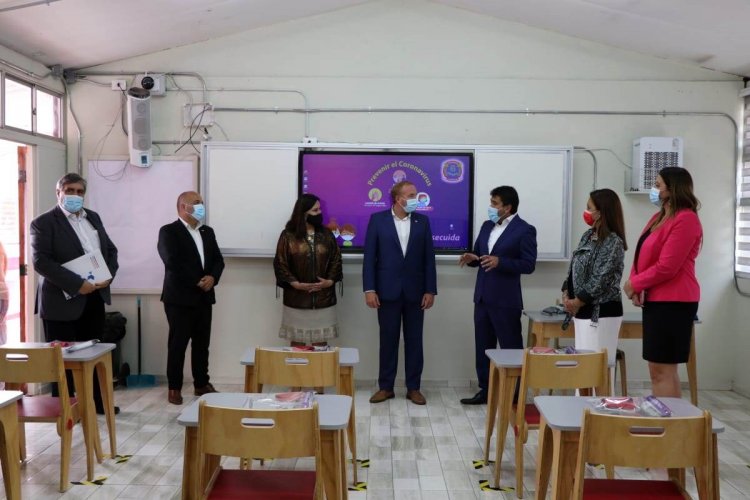 SUPERVISAN IMPLEMENTACIÓN DE PROTOCOLOS EN ESTABLECIMIENTOS EDUCACIONALES PARA EL INICIO DEL AÑO ESCOLAR SUPERVISAN IMPLEMENTACIÓN DE PROTOCOLOS EN ESTABLECIMIENTOS EDUCACIONALES PARA EL INICIO DEL AÑO ESCOLAR