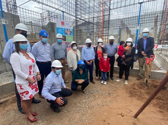 MINISTROS DE OBRAS PÚBLICAS Y DESARROLLO SOCIAL, DESTACAN OBRAS DE CONSTRUCCIÓN DEL CENTRO DE ESTIMULACIÓN TEMPRANA PARA NIÑOS CON SÍNDROME DE DOWN EN LA SERENA