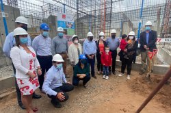 MINISTROS DE OBRAS PÚBLICAS Y DESARROLLO SOCIAL, DESTACAN OBRAS DE CONSTRUCCIÓN DEL CENTRO DE ESTIMULACIÓN TEMPRANA PARA NIÑOS CON SÍNDROME DE DOWN EN LA SERENA