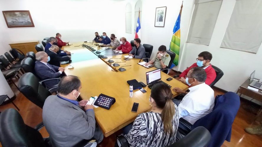 MUNICIPIOS Y GOBIERNO AFINAN TRABAJO CONJUNTO DE CARA A LA CUARENTENA TOTAL EN CUATRO COMUNAS DE LA REGIÓN