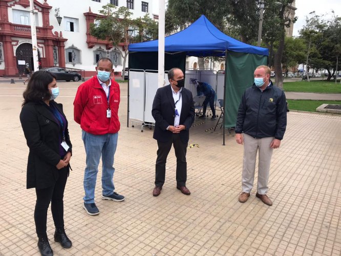 REGIÓN DE COQUIMBO COMENZÓ A APLICAR TEST DE SALIVA PARA DETECTAR CASOS DE COVID-19