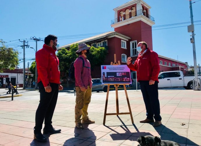 MURAL DISEÑADO CON PARTICIPACIÓN CIUDADANA PROTAGONIZARÁ RECUPERACIÓN DE TRADICIONAL ESPACIO DE LA SERENA