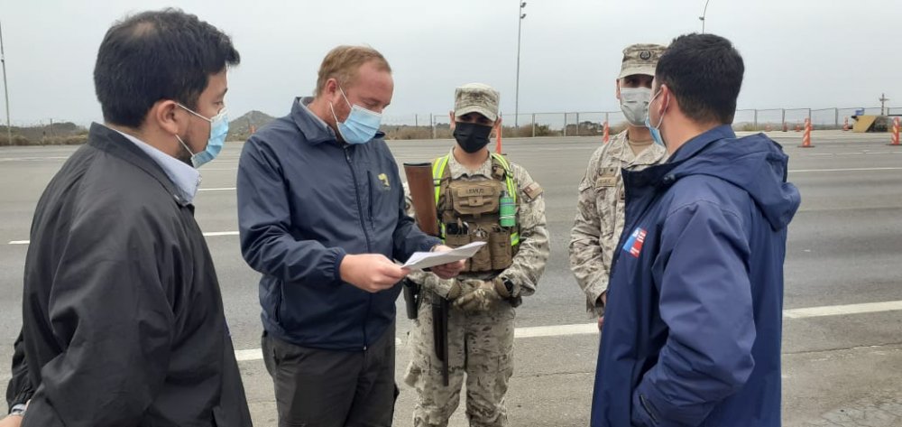 REFUERZAN CONTROLES SANITARIOS DE ACCESO TERRESTRE A LA REGIÓN DE COQUIMBO DURANTE FIN DE SEMANA SANTA