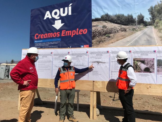 CERCA DE 100 PUESTOS DE TRABAJO GENERA EL MEJORAMIENTO DE LA RUTA INTERIOR ENTRE ALTOVALSOL Y LAS ROJAS