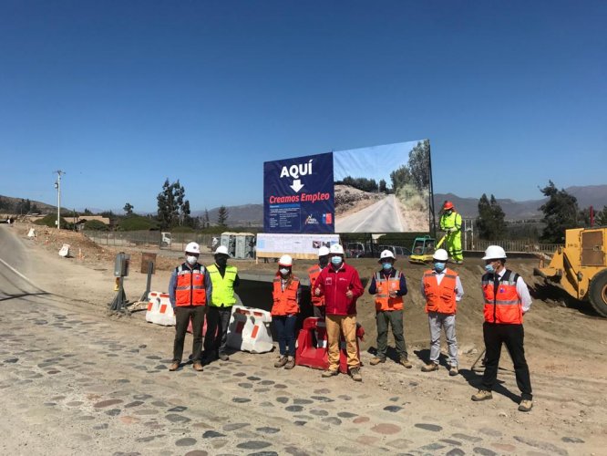 CERCA DE 100 PUESTOS DE TRABAJO GENERA EL MEJORAMIENTO DE LA RUTA INTERIOR ENTRE ALTOVALSOL Y LAS ROJAS