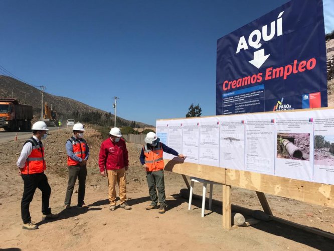 CERCA DE 100 PUESTOS DE TRABAJO GENERA EL MEJORAMIENTO DE LA RUTA INTERIOR ENTRE ALTOVALSOL Y LAS ROJAS