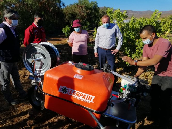 MAQUINARIA AGRÍCOLA FACILITARÁ LA LABOR PRODUCTIVA DE CAMPESINOS DE PUNITAQUI