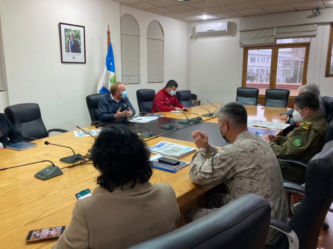 GOBIERNO REFUERZA LAS COORDINACIONES PARA UN PROCESO ELECCIONARIO SEGURO Y CON PROTOCOLOS SANITARIOS GOBIERNO REFUERZA LAS COORDINACIONES PARA UN PROCESO ELECCIONARIO SEGURO Y CON PROTOCOLOS SANITARIOS
