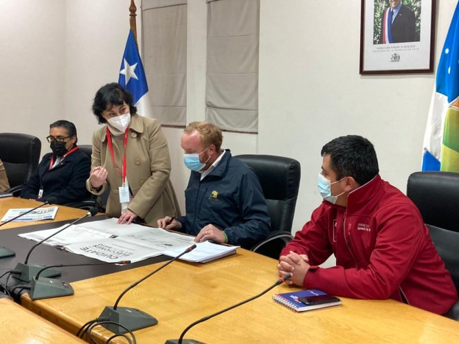 GOBIERNO REFUERZA LAS COORDINACIONES PARA UN PROCESO ELECCIONARIO SEGURO Y CON PROTOCOLOS SANITARIOS GOBIERNO REFUERZA LAS COORDINACIONES PARA UN PROCESO ELECCIONARIO SEGURO Y CON PROTOCOLOS SANITARIOS