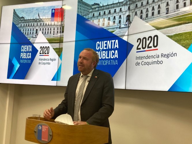 MEDIDAS POR ESCASEZ HÍDRICA Y APOYO SOCIAL DESTACAN EN GESTIÓN 2020 DE LA INTENDENCIA DE COQUIMBO