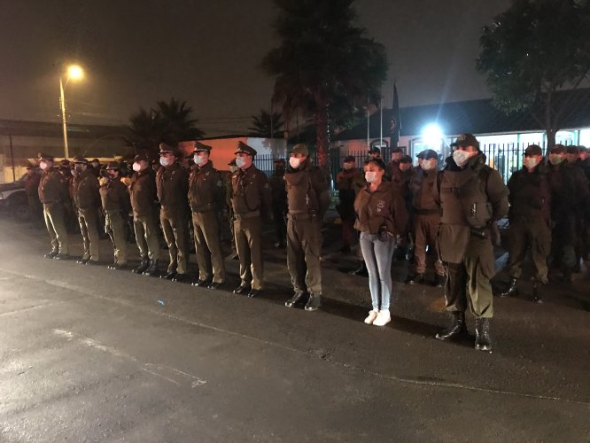 RONDAS EXTRAORDINARIAS DE CARABINEROS ARROJAN MÁS DE 1300 CONTROLES DURANTE LA ÚLTIMA SEMANA