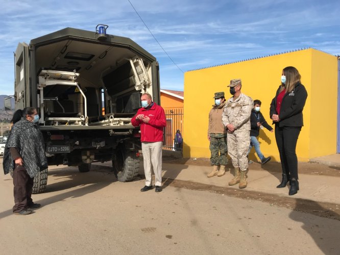 ESTRATEGIA DE TESTEO Y VACUNACIÓN LLEGA A LOCALIDADES MÁS ALEJADAS DE LA SERENA