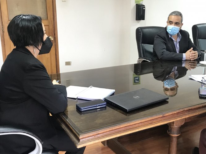 SANITARIA PRESENTÓ A LA GOBERNADORA REGIONAL SU PLAN DE ACCIÓN PARA ASEGURAR EL AGUA PARA CONSUMO HUMANO SANITARIA PRESENTÓ A LA GOBERNADORA REGIONAL SU PLAN DE ACCIÓN PARA ASEGURAR EL AGUA PARA CONSUMO HUMANO