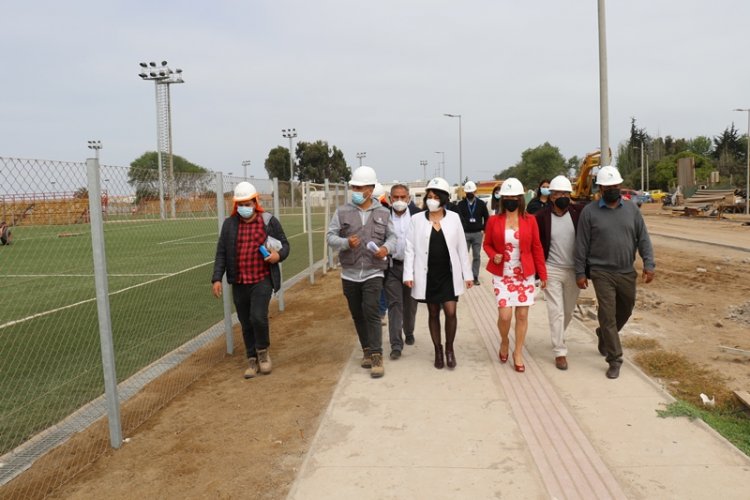GOBIERNO REGIONAL FISCALIZA AVANCE DE OBRAS DEL COMPLEJO DEPORTIVO LAS VEGAS SUR GOBIERNO REGIONAL FISCALIZA AVANCE DE OBRAS DEL COMPLEJO DEPORTIVO LAS VEGAS SUR