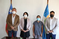 Gobernadora Regional Krist Naranjo y Cores electos ponen foco en la sequía en su primer encuentro