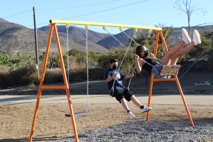 Habilitan espacio de recreación en la localidad de Los Trigos