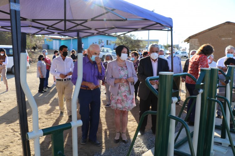 Habilitan espacio de recreación en la localidad de Los Trigos