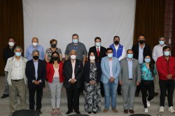 Gobernadora Regional Krist Naranjo y alcaldes del Limarí abordan crítica situación hídrica de la provincia Gobernadora Regional Krist Naranjo y alcaldes del Limarí abordan crítica situación hídrica de la provincia