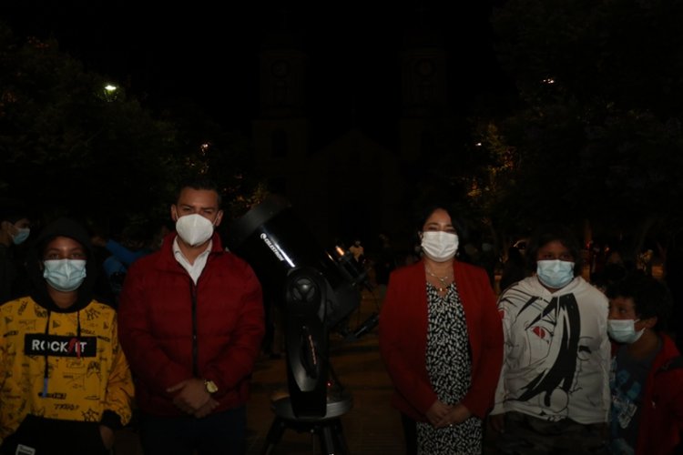 “Apagón por nuestros cielos” en Andacollo busca crear conciencia sobre la contaminación lumínica