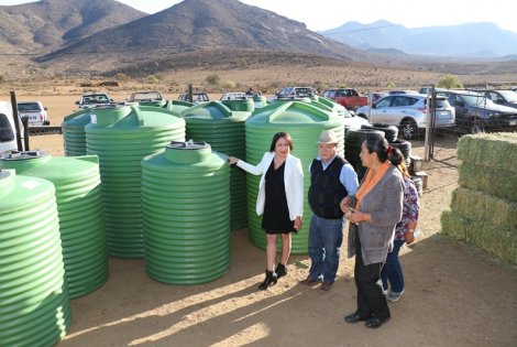 Más de 240 familias de comunidades agrícolas de Elqui reciben recursos para enfrentar la crisis hídrica